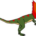 Male Dilophosaurus Kingii 2 (Paleoverse + EOIverse)