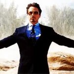 tony stark explosion in background GIF Template