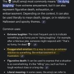 POV: Me having to explain what I mean by ‘?’ to Mom…