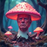 trump mushroom template