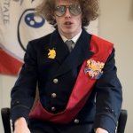 How's This For A Man In Uniform | HOW'S THIS FOR; A MAN IN UNIFORM | image tagged in liam keel still-frame october 10th 2025,liam keel,king of my little pony,mlp meme,mlp,my little pony | made w/ Imgflip meme maker