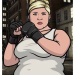 Archer Pam boxing