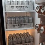 monster energy fridge