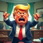 angry rage trump tantrum