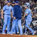 Scherzer yelling at Schneider