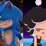 Sonic And Hanazuki FacePalm