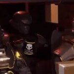 helldivers vibing GIF Template