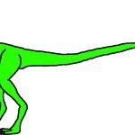 Female Compsognathus Variant 2 (PaleoVerse + EOIverse)