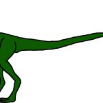 Female Compsognathus Variant 5 (PaleoVerse + EOIverse)