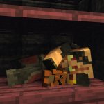 Sleeping Piglin Brute