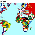 Alternative Map of the World, January 1990