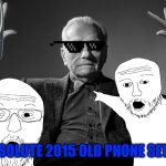 Meme photo | ABSOLUTE 2015 OLD PHONE SETUP | image tagged in absolute cinema | made w/ Imgflip meme maker