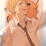 Denji announcement template by Maddox meme