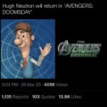 Hugh neutron