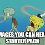 KRUSTY KRAAA-YEAH-YEAH | "IMAGES YOU CAN HEAR" 
STARTER PACK | image tagged in gifs,memes,funny,pizza,spongebob squarepants | made w/ Imgflip video-to-gif maker