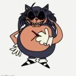 lord x slapping belly meme