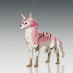 pink dog
