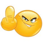 Emoji Middle finger