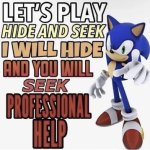 Sonic Hide And Seek