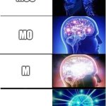 this is weird | MOO; MO; M | image tagged in memes,expanding brain | made w/ Imgflip meme maker
