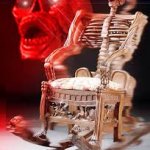 Skeleton Rocking chair