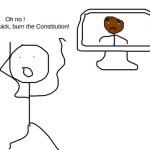 Burn the constitution