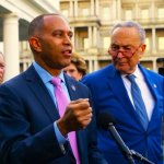 Dick Durbin, Hakeem Jeffries and Chuck Schumer meme