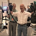 Jeff Bezos with Robotic Arms