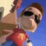 Jimmy neutron 's cool walk GIF Template