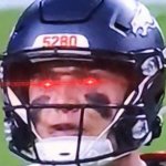 Bo Nix Red Eyes