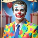 Gavin Newsom clown