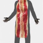 am spooky bacon template