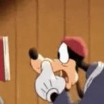 goofy studying GIF Template
