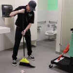 Bathroom Janitor Maintenance Engineer JPP MAGA