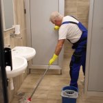 Janitor bathroom maintenance engineer JPP