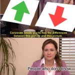They're The Same Picture | People who don’t know | image tagged in memes,they're the same picture | made w/ Imgflip meme maker