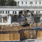Trump Ballroom demolishing East Wing FLOTUS