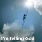 im telling god meme