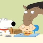 Horse Eating Stewie template