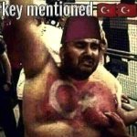 Turkey mentioned meme
