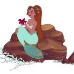 Mermaid thumbelina
