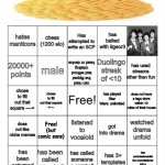 cornball bingo template