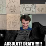 OMG | ABSOLUTE DEATH!!!!!! | image tagged in absolute cinema | made w/ Imgflip meme maker