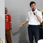 Lewis back at Ferrari