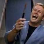 Star Trek: hysterically laughing crewman from The Naked Time