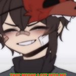 Anime Michael afton | SEE I SHIP MICHAEL AND ENNARD AND FORGET ITS A FANMADE SHIP! THAT MEANS I GET INTO MY HEAD AND AM LIKE ''HOW COULD ENNARD KILL SUCH A CUTIE?'' THEN I CRY WHEN I REMEMBER IT'S A FAN-MADE SHIP...THAT'S MY LIFE. | image tagged in anime michael afton | made w/ Imgflip meme maker