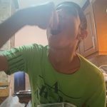 guy eats salt template