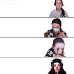 appelkaas clown template
