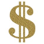 Golden Dollar Sign