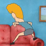 Beavis twerking GIF Template